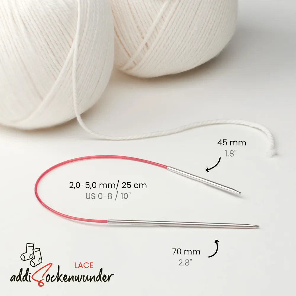 addiSockwonder Lace circular knitting needle