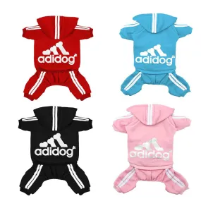 Adidog Pet Pet Four-Legged Hoodie XS-XXL by Furr Baby Gifts