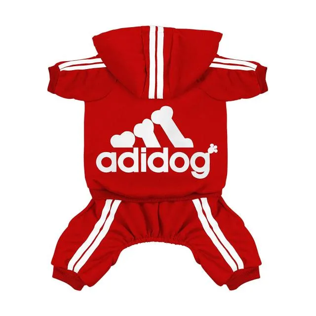 Adidog Pet Pet Four-Legged Hoodie XS-XXL by Furr Baby Gifts