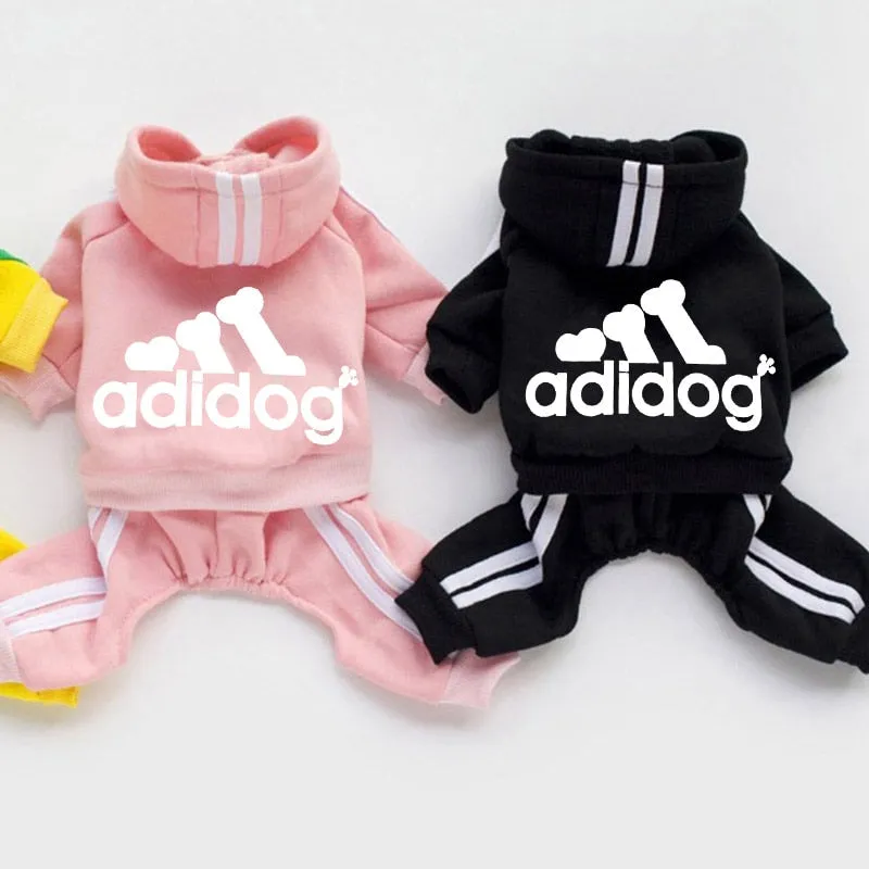 Adidog Pet Pet Four-Legged Hoodie XS-XXL by Furr Baby Gifts