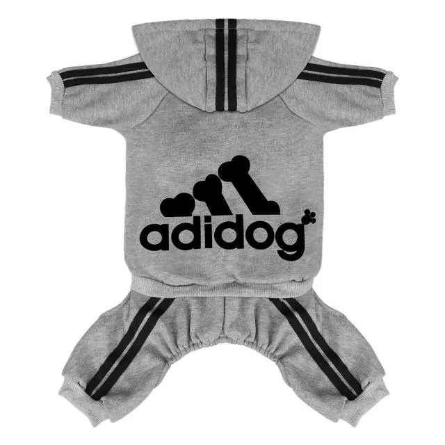 Adidog Pet Pet Four-Legged Hoodie XS-XXL by Furr Baby Gifts