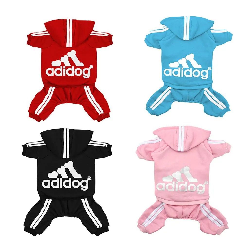 Adidog Pet Pet Four-Legged Hoodie XS-XXL by Furr Baby Gifts