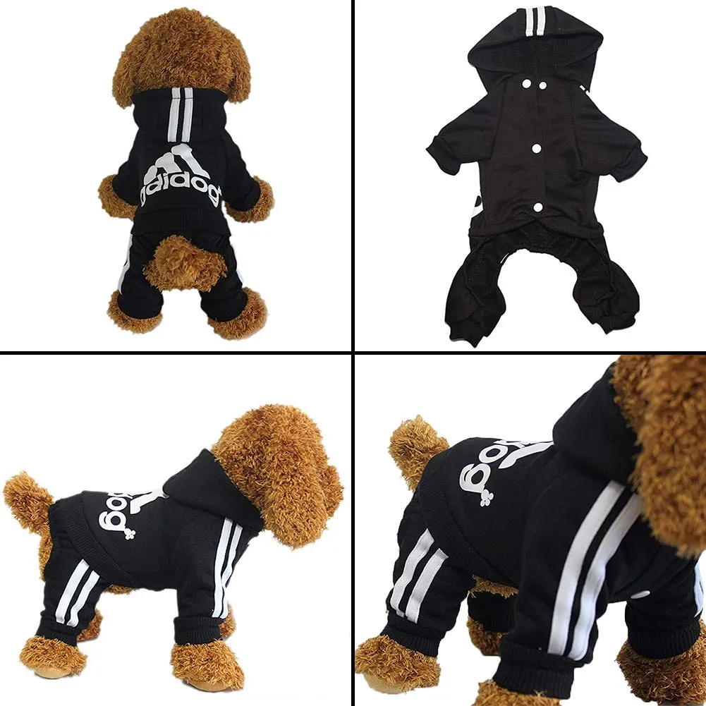 Adidog Pet Pet Four-Legged Hoodie XS-XXL by Furr Baby Gifts