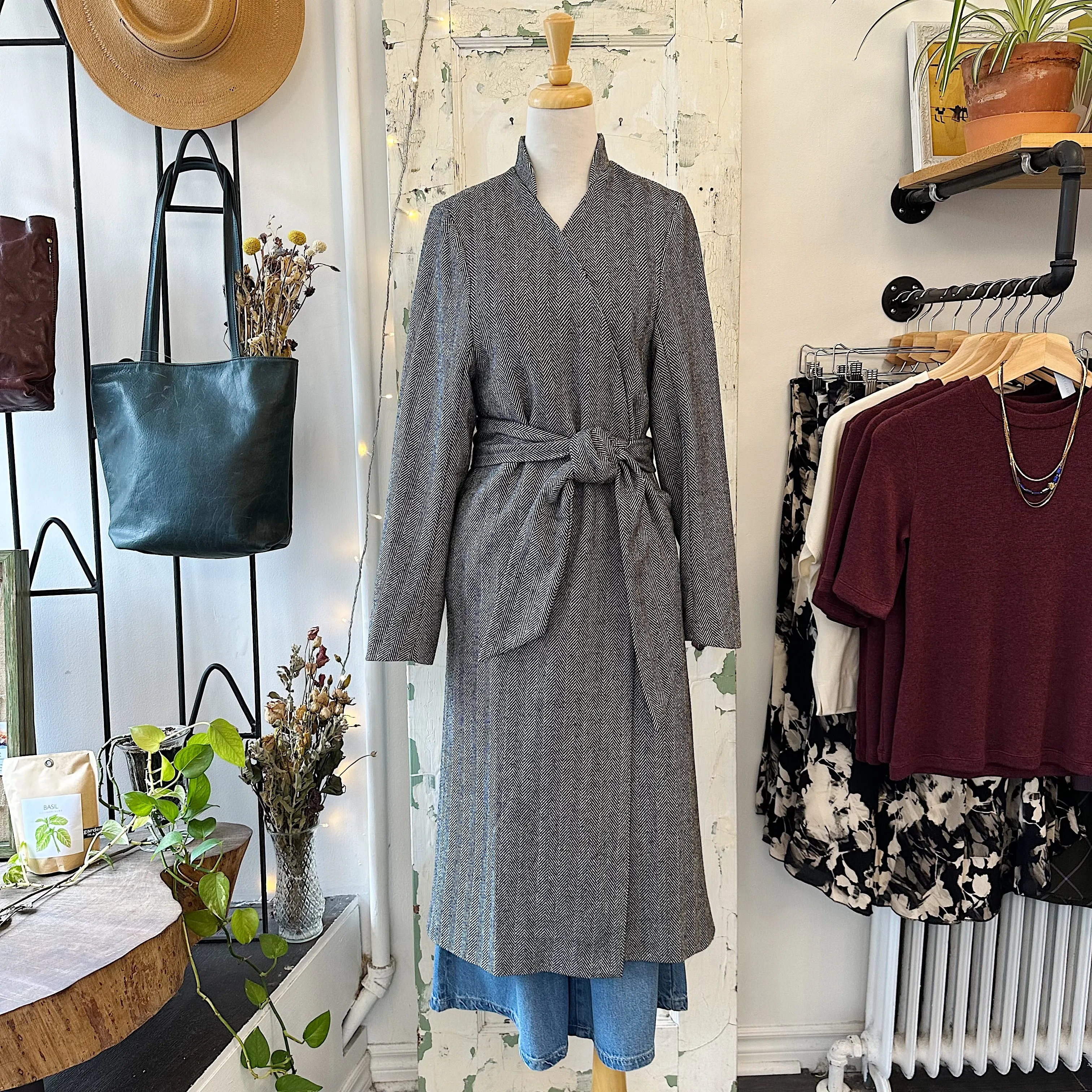 Bodybag by Jude // Dixon Coat Herringbone