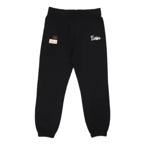 Classic Daicock Sweatpants Wit Black