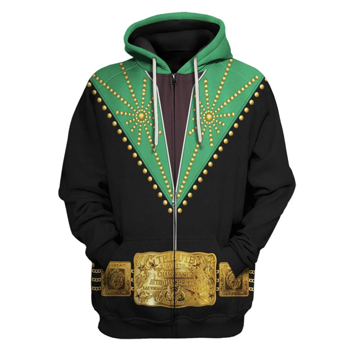 Gearhomie Elvis Cisco Kid Costume Hoodie Sweatshirt T-Shirt Sweatpants
