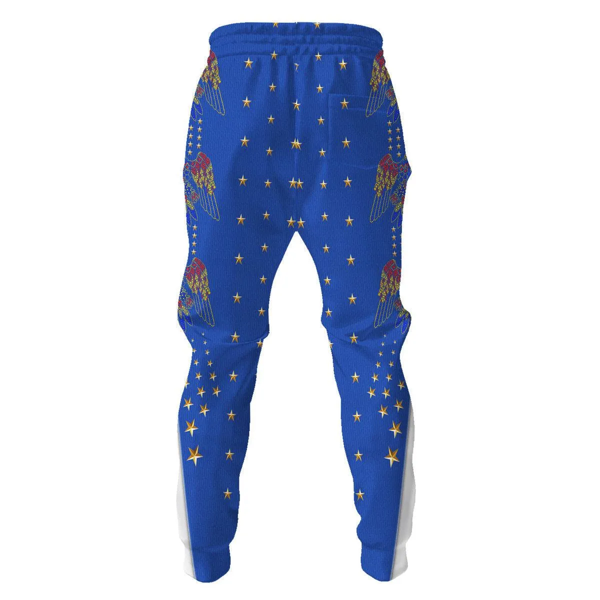 Gearhomie Elvis EAGLE Blue Costume Hoodie Sweatshirt T-Shirt Sweatpants