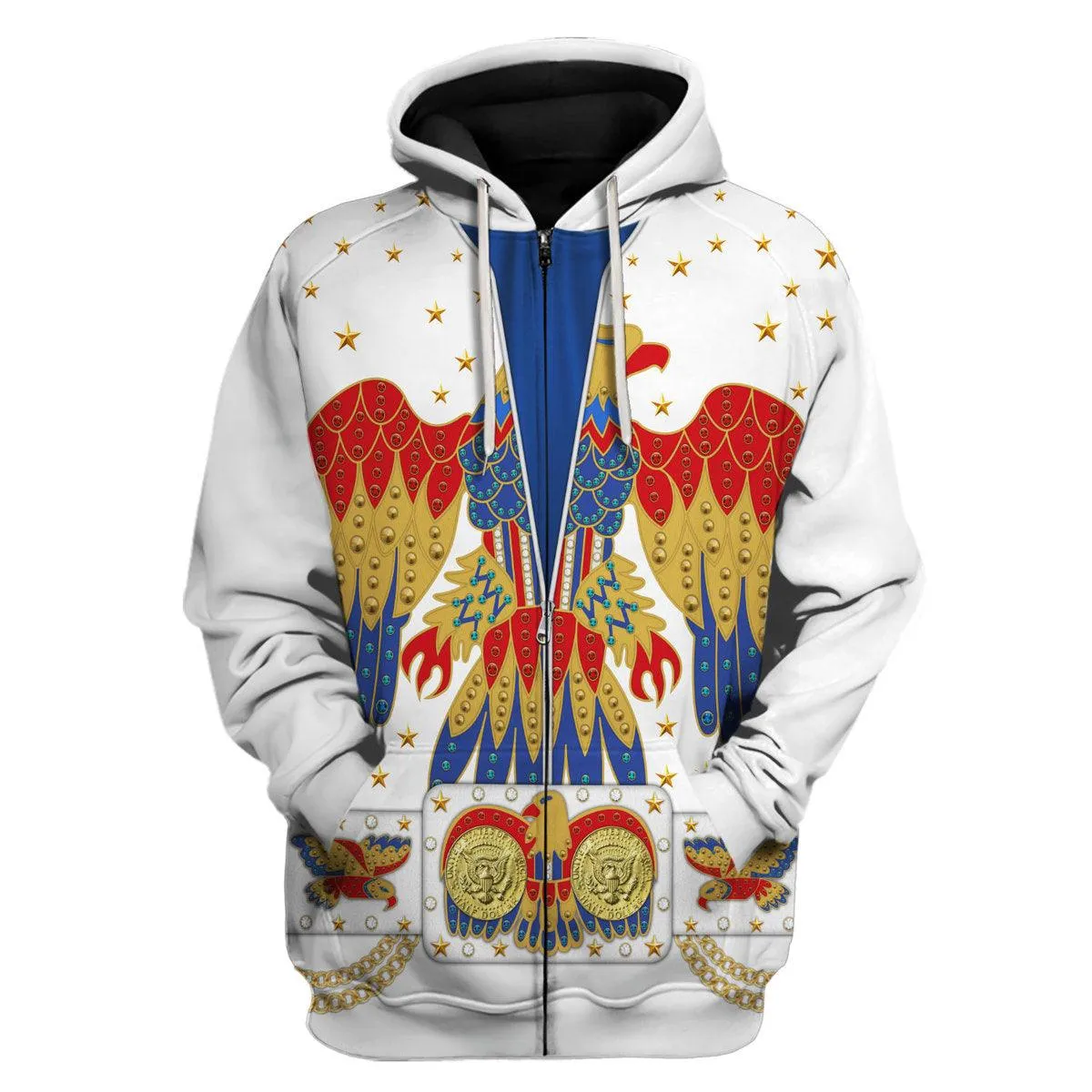 Gearhomie Elvis EAGLE Costume Hoodie Sweatshirt T-Shirt Sweatpants