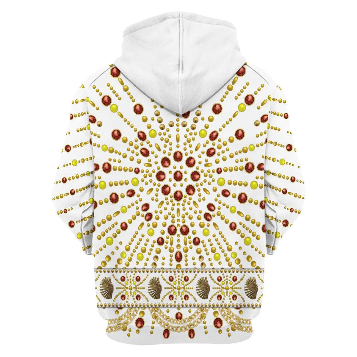 Gearhomie Elvis Sunburst Costume Hoodie Sweatshirt T-Shirt Sweatpants