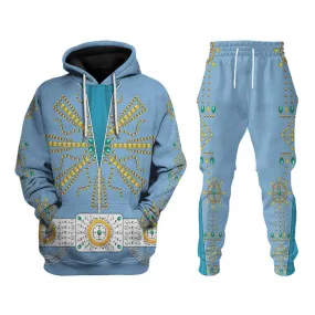 Gearhomie Elvis Tiffany Costume Hoodie Sweatshirt T-Shirt Sweatpants