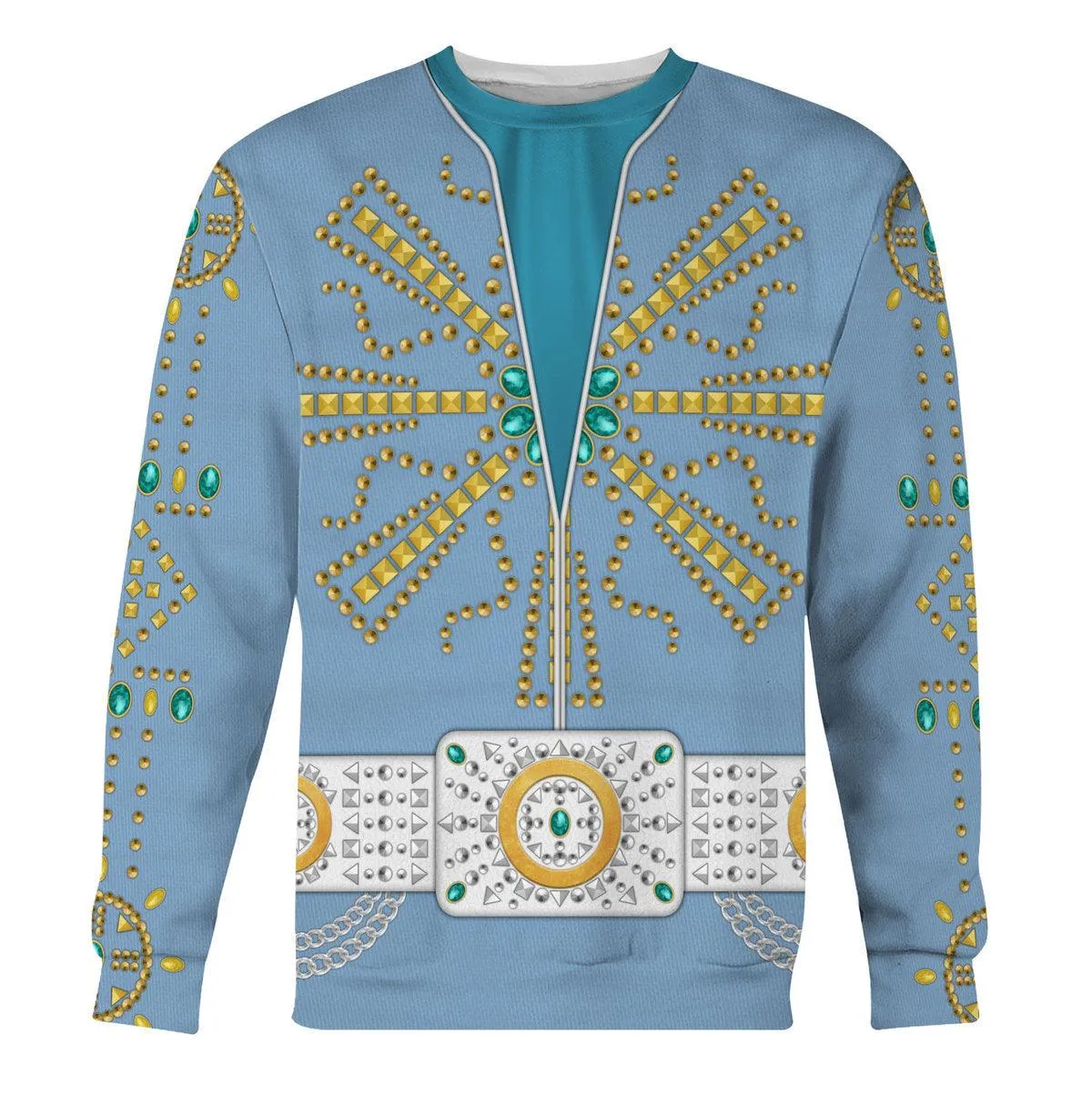 Gearhomie Elvis Tiffany Costume Hoodie Sweatshirt T-Shirt Sweatpants