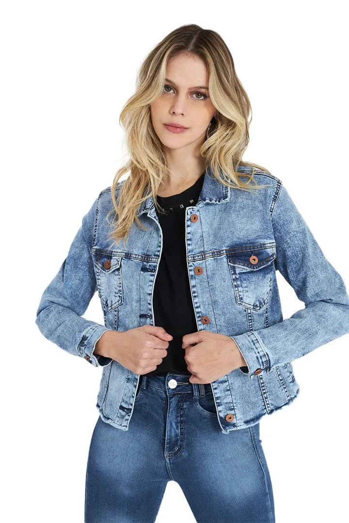 LIGHT BLUE AMALIA JACKET