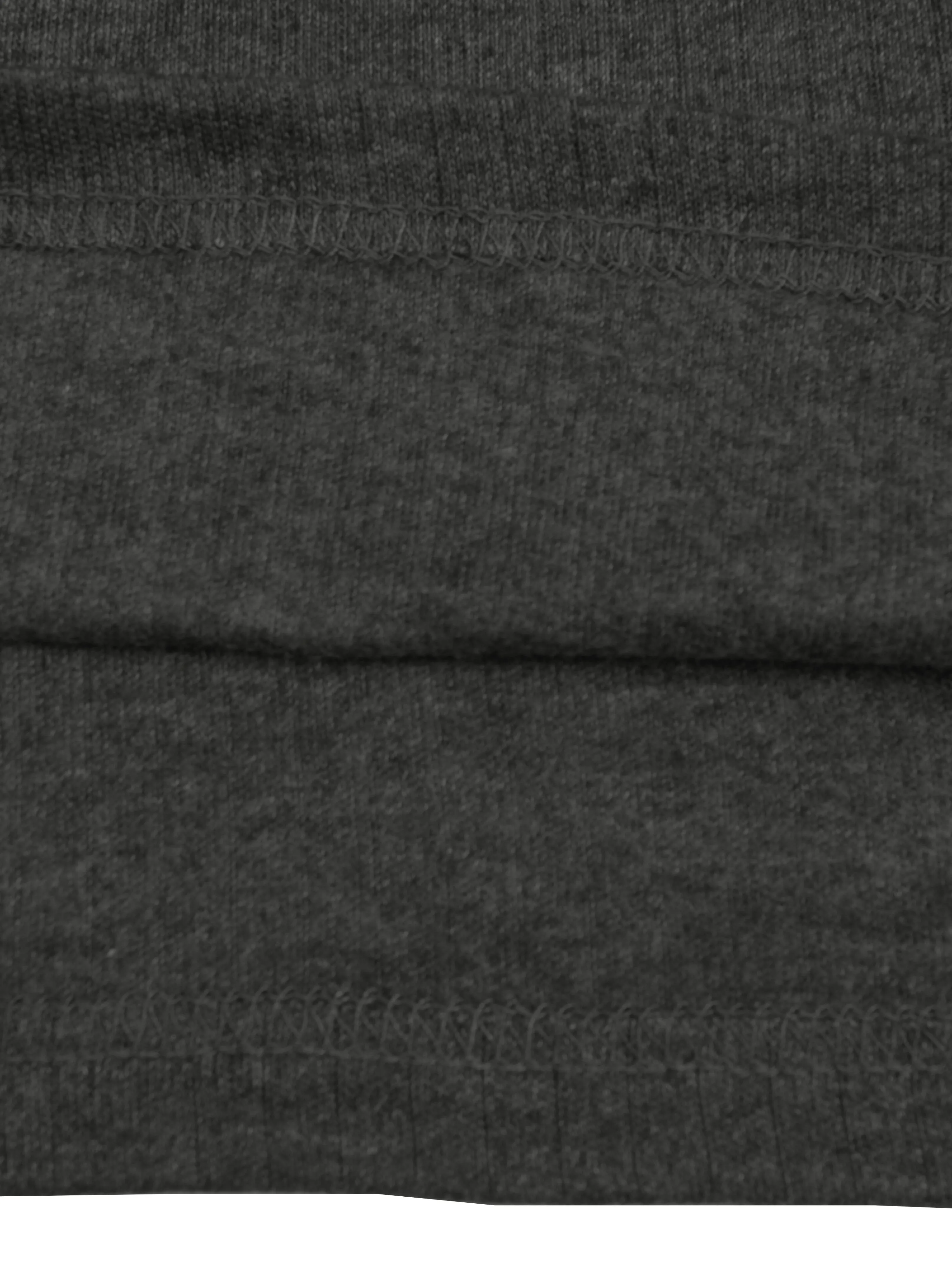 Next Thermal Under Jacket Half Sleeve Shirt For Men-Charcoal-RT2297