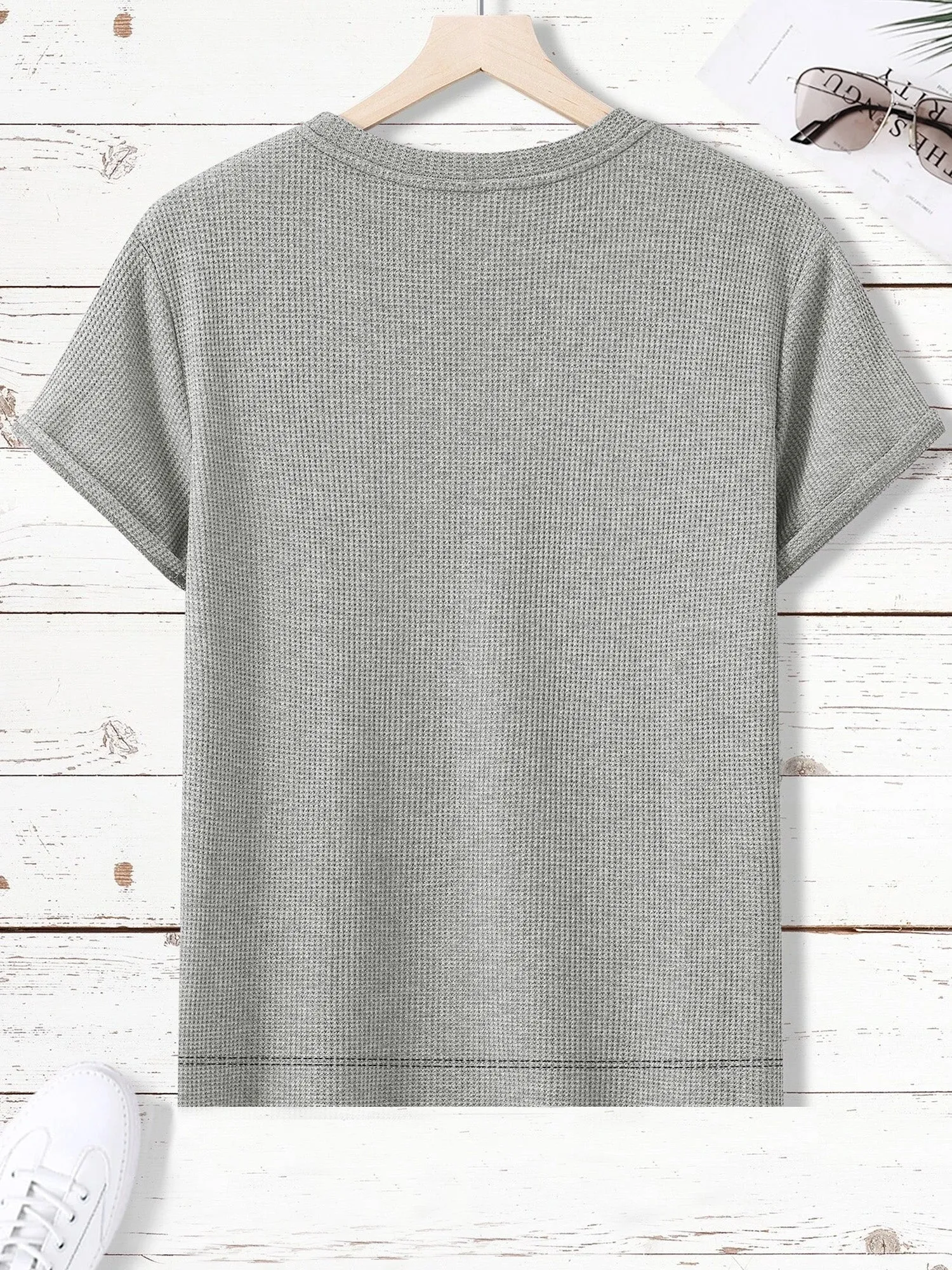 NK Thermal Under Jacket Half Sleeve Shirt For Men-Grey-RT2309