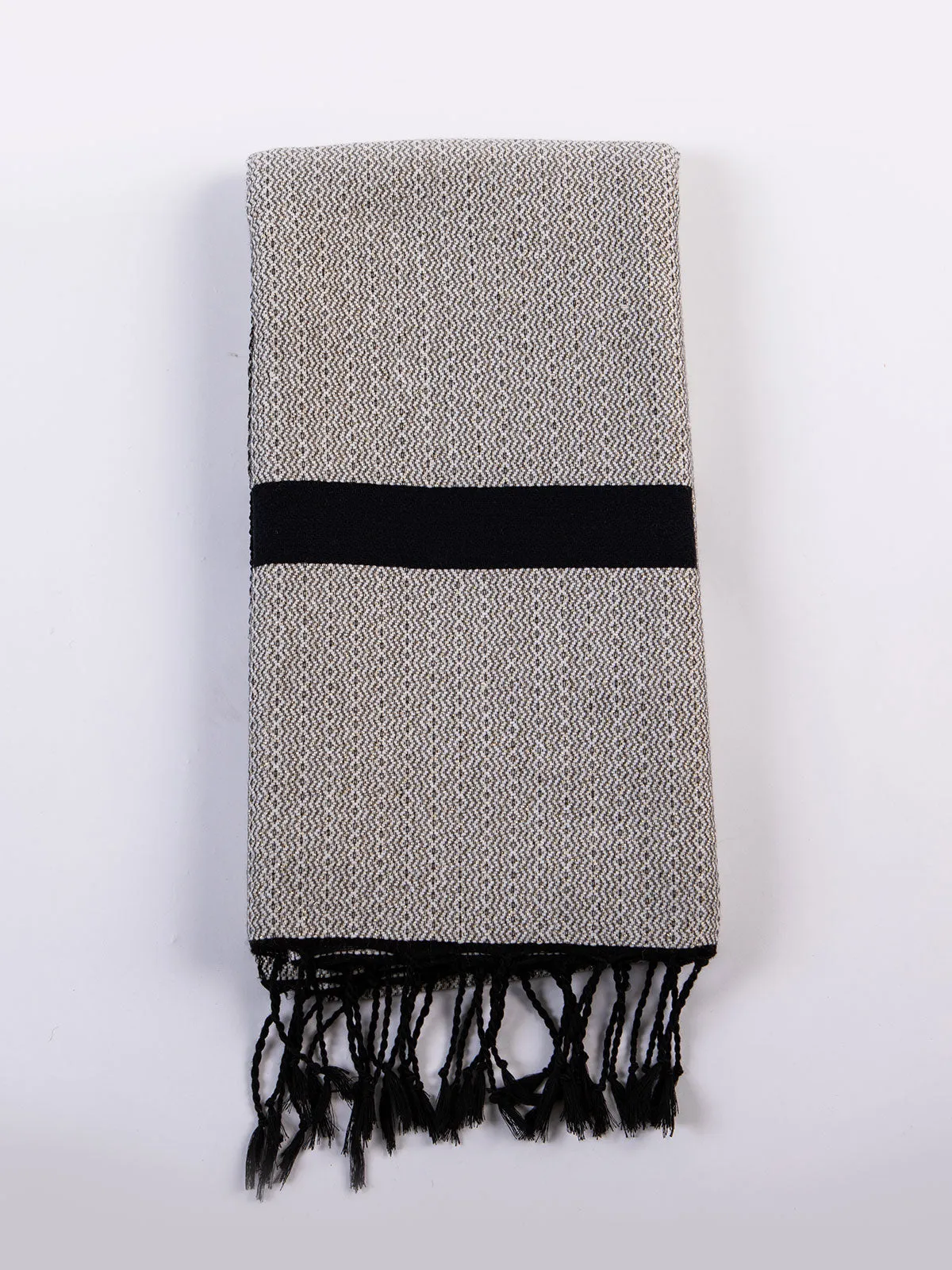 Rich Cotton/wool mix Hammam, Tiny Diamond Pattern