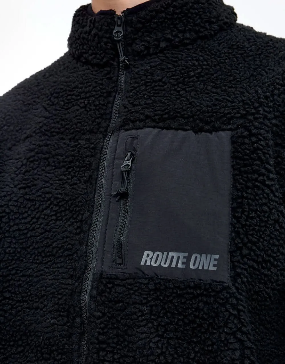 Route One Sharwa Fleece - Black