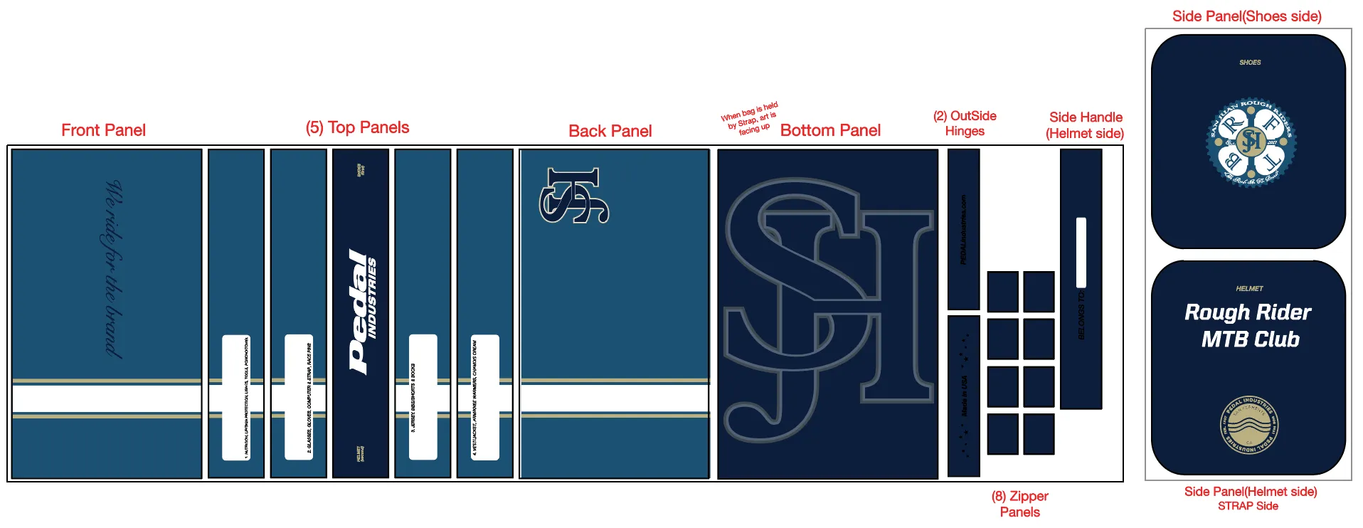 San Juan Hills HS 2022 RACEDAY BAG™ BLUE