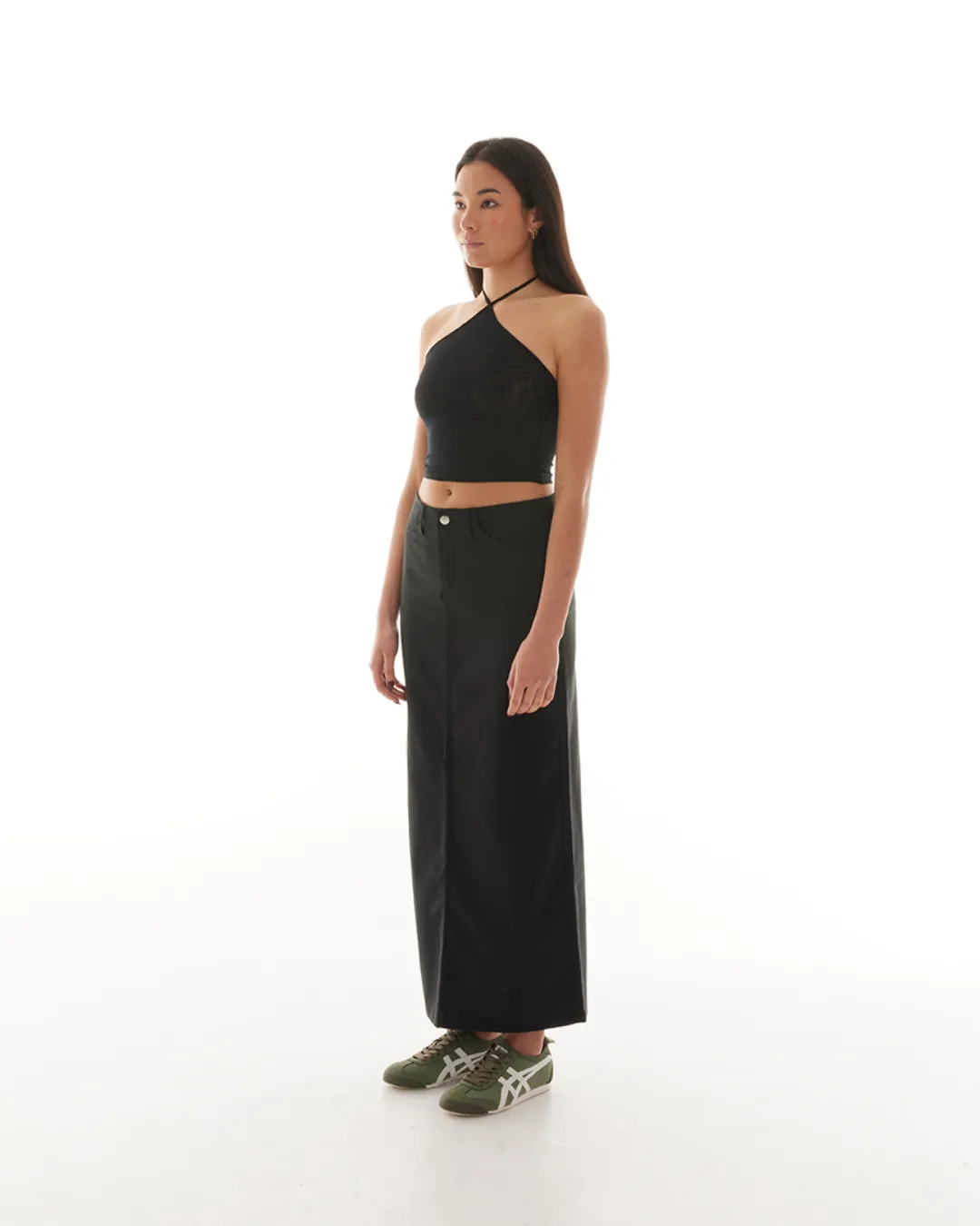 Womens Tencel Maxi Skirt
